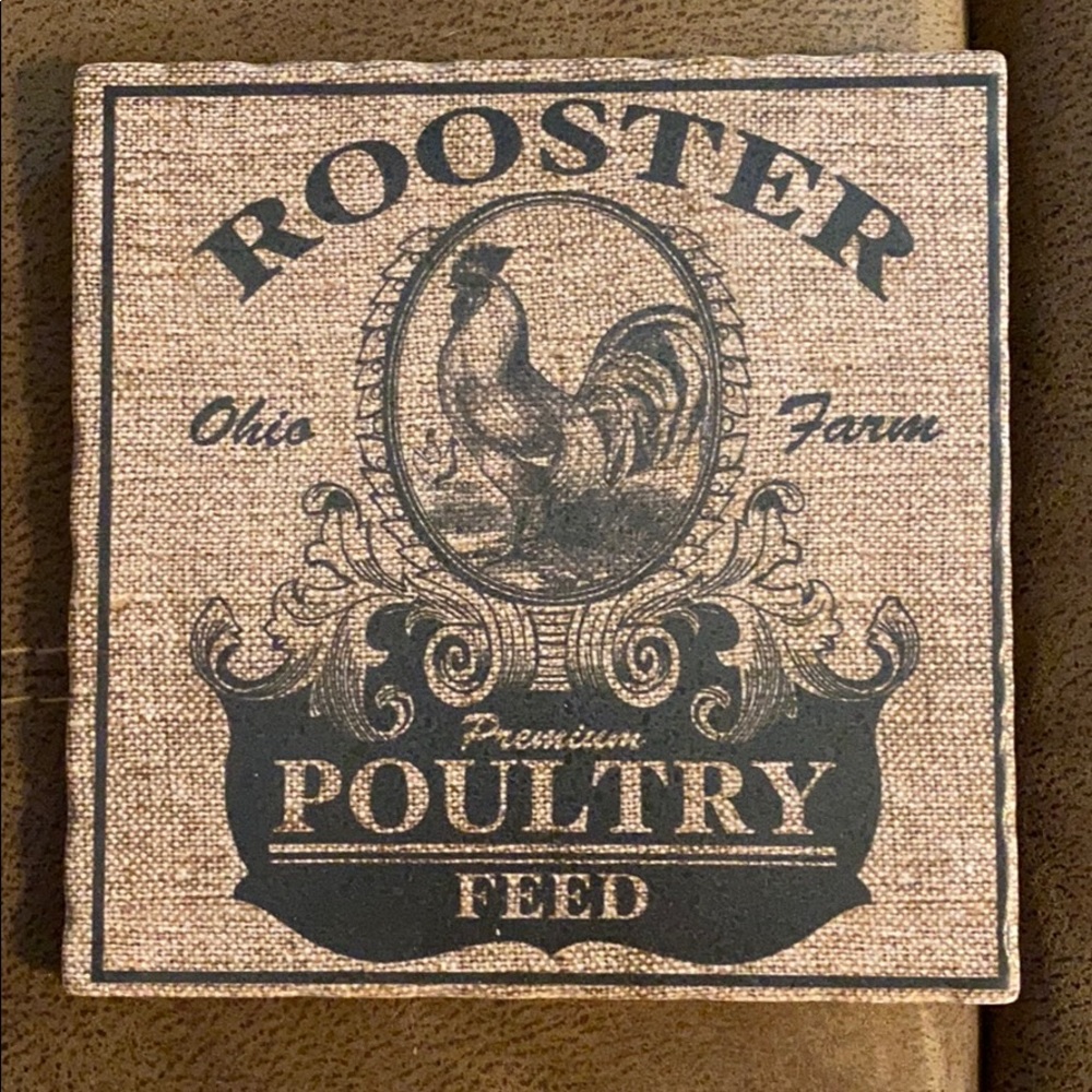 Rooster trivet